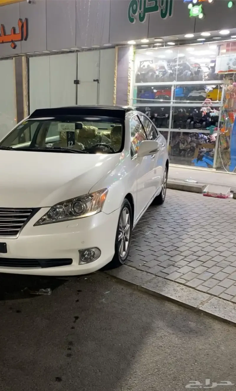 لكزس ES 350 موديل 2012 فتحة بانوراما سعودي شرط وكاله