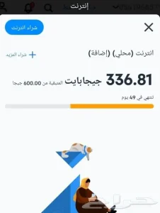 خط داتا موبايلي 330 جيجا متبقي 49 يوم