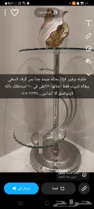 طاوله مركنه دورين بحاله جيده جدا