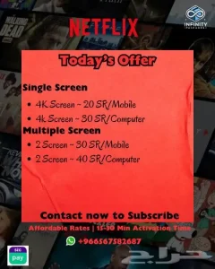 Netflix Screen 4K