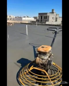 concrete finishing